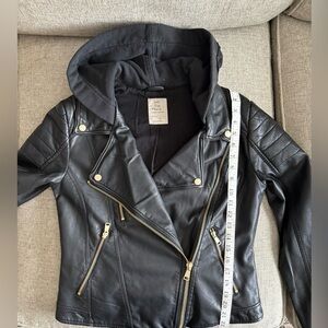 We The Free Faux Leather Biker Jacket